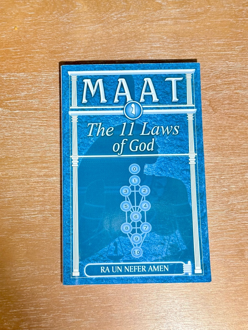 MAAT The 11 Laws of God - Blue Paperback